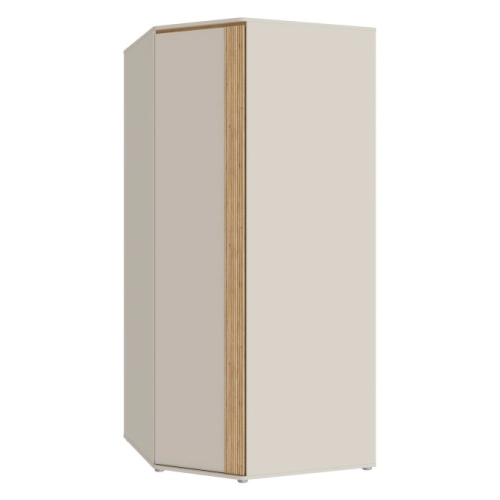 Szafa narożna 90x90 cm  Piaskowy/Dąb Mauvella